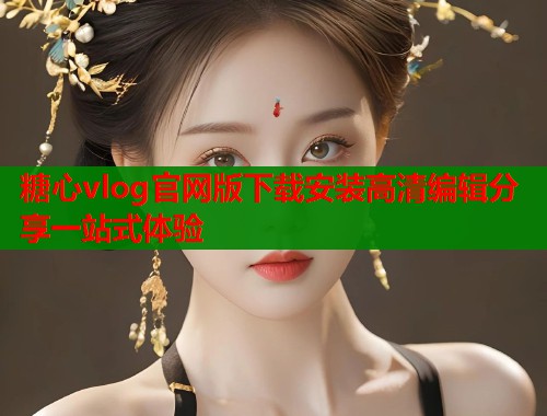糖心vlog官网版下载安装高清编辑分享一站式体验