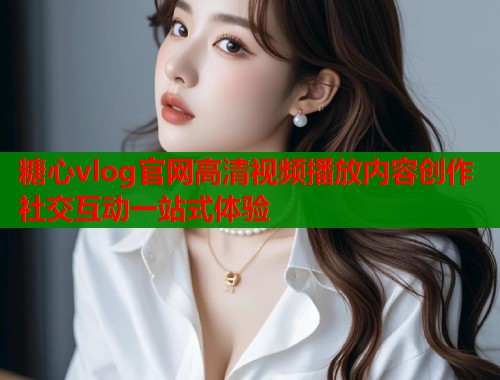 糖心vlog官网高清视频播放内容创作社交互动一站式体验  第1张