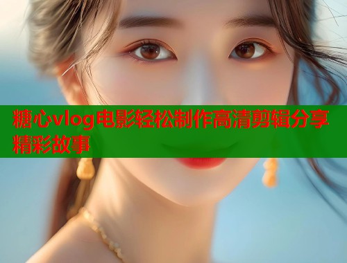 糖心vlog电影轻松制作高清剪辑分享精彩故事  第2张