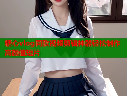 糖心vlog同款视频剪辑神器轻松制作高颜值短片