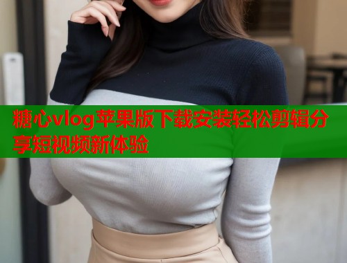 糖心vlog苹果版下载安装轻松剪辑分享短视频新体验