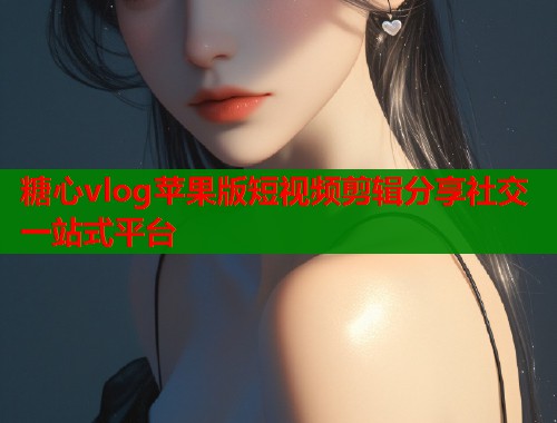 糖心vlog苹果版短视频剪辑分享社交一站式平台