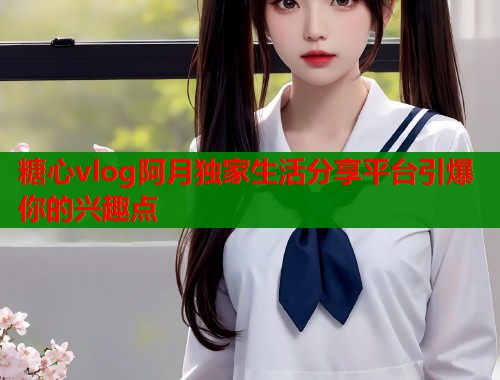 糖心vlog阿月独家生活分享平台引爆你的兴趣点