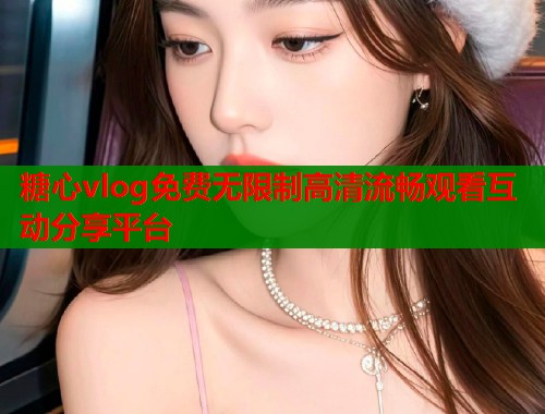 糖心vlog免费无限制高清流畅观看互动分享平台  第2张
