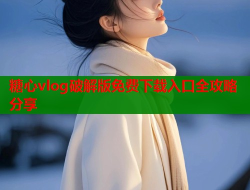 糖心vlog破解版免费下载入口全攻略分享  第1张