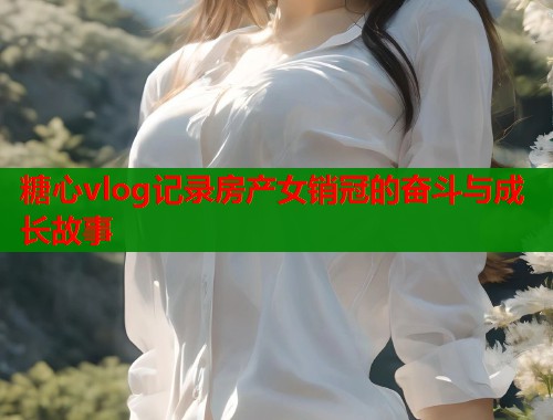 糖心vlog记录房产女销冠的奋斗与成长故事