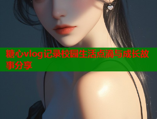 糖心vlog记录校园生活点滴与成长故事分享